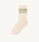 Autry Striped Cotton Blend Socks