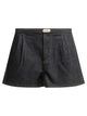 Jacquemus Amelo De-Nîmes Blue Cotton Cashmere Shorts