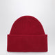 Destin Burgundy Wool And Cashmere Beanie