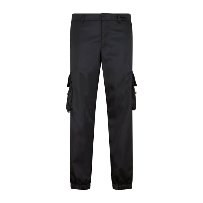 Prada  Black Re-Nylon Trousers