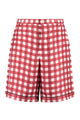 Prada Twill Vichy Pantalone