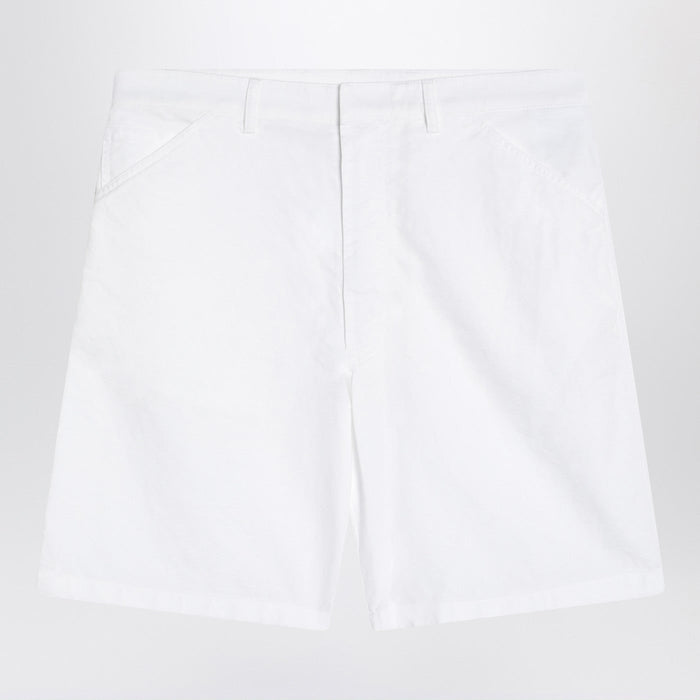 Prada Shorts White In Cotton