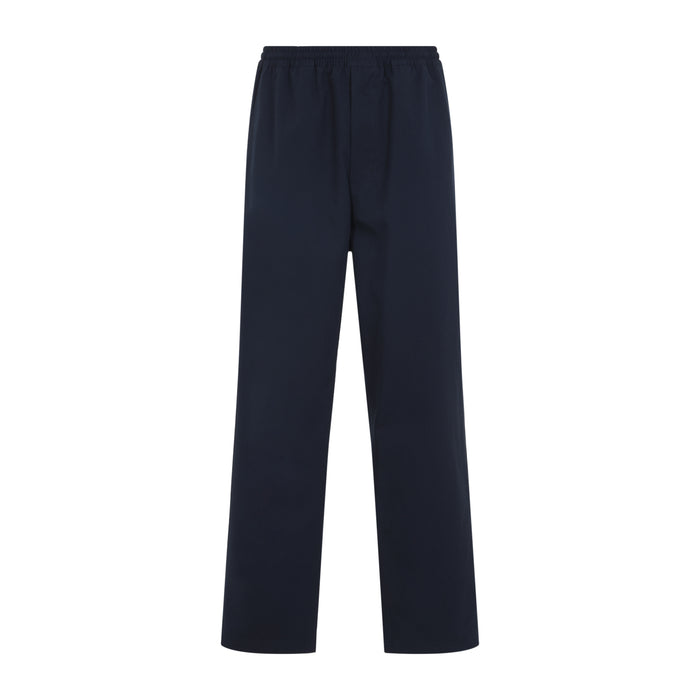 Prada Navy Blue Cotton Pant