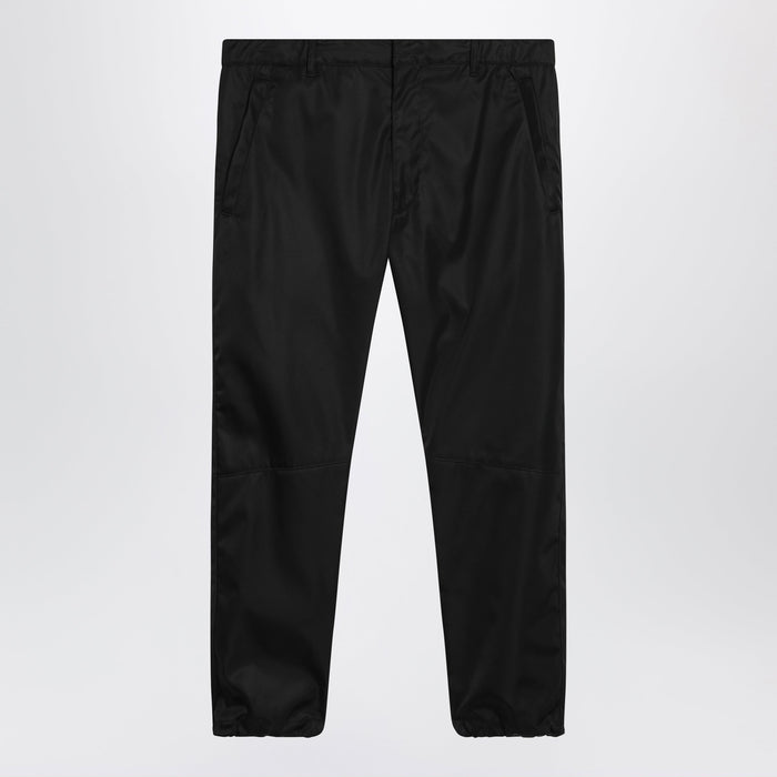 Prada Black Trousers In Re-Nylon