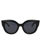 Philipp Plein Black Acetate Sunglasses