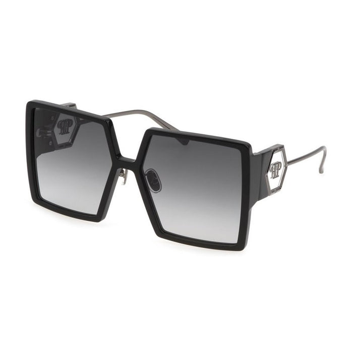 Philipp Plein Black Titanium Sunglasses