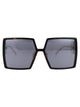Philipp Plein Brown Titanium Sunglasses
