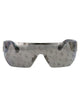 Philipp Plein Black Acetate Sunglasses