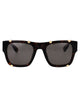 Philipp Plein Brown Acetate Sunglasses