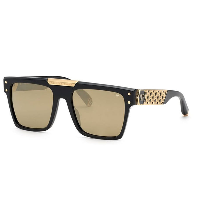 Philipp Plein Black Metal Sunglasses