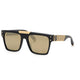Philipp Plein Black Metal Sunglasses
