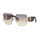 Philipp Plein Rose Gold Green Acetate+Metal Sunglasses