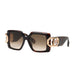 Philipp Plein Avana Scura Lucida Titanium Sunglasses