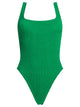Hunza G Green Polyamide Elastane Swimwear