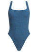 Hunza G Blue Polyamide Elastane Swimwear