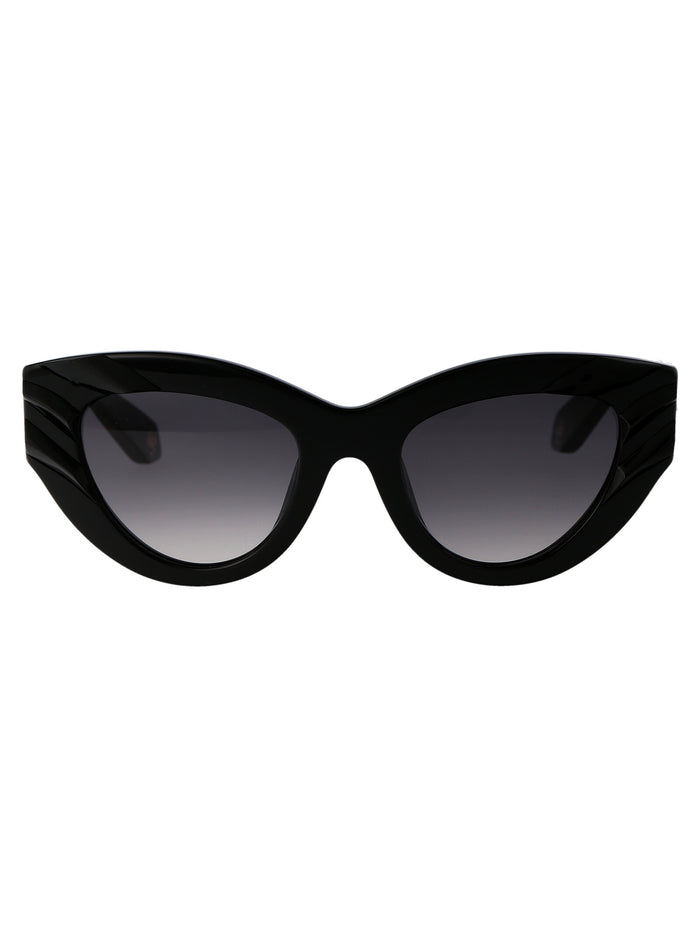 Roberto Cavalli Black Acetate Sunglasses