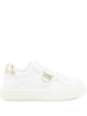 Pinko White Leather Yoko 06
