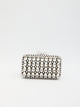 Self-Portrait Clutch With Crystals
