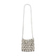 Self-Portrait Crystal Mini Crossbody -  - Synthetic - Silver