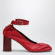 Durazzi Milano Red Décolleté With Dring Logo