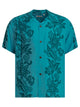 Sun Surf "Pictograph Flower" Casual Shirt