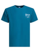 Sun Surf Blue Cotton T-Shirt