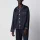 Tekla Blue Pajama Shirt