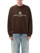 Sporty & Rich Sporty & Rich H&W Crest Crewneck Sweatshirt