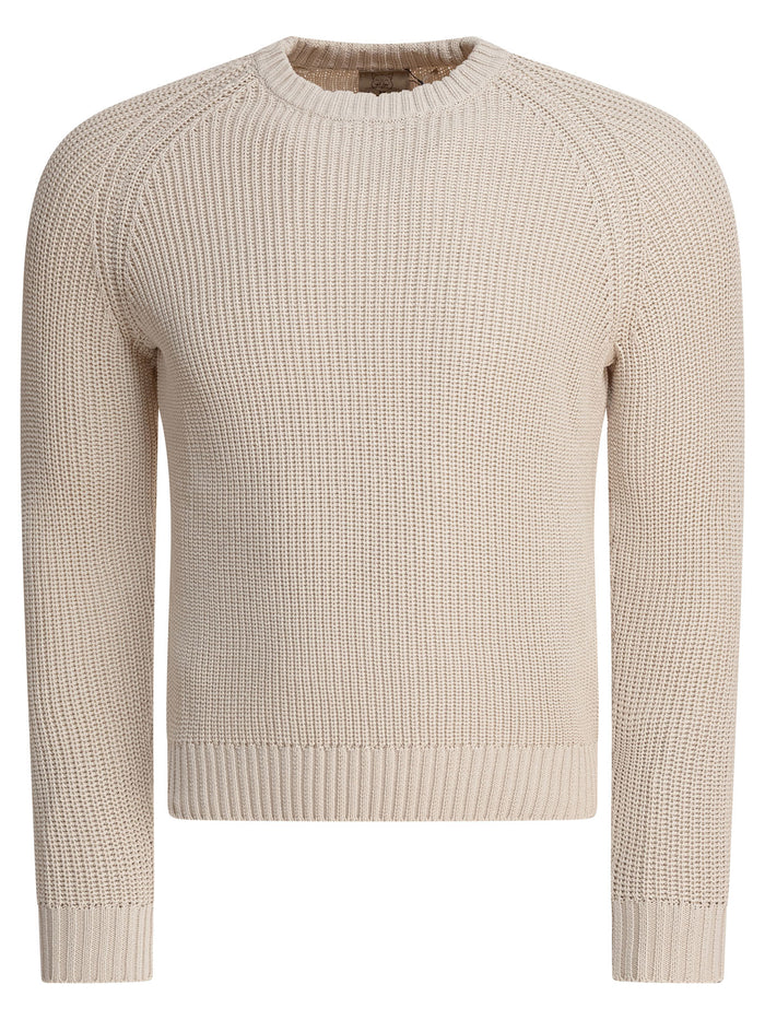 Rakki Cotton Beige Knitwear