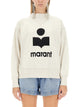Isabel Marant Etoile Melange Sand Cotton Blend Moby Sweatshirt