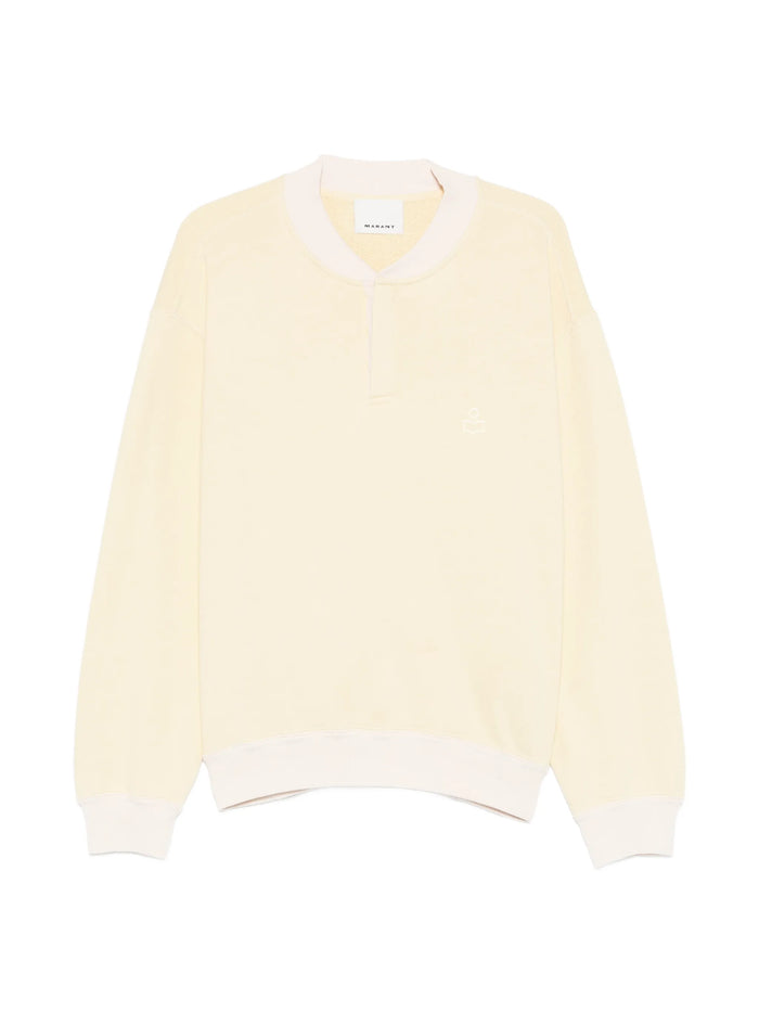 Isabel Marant Light Yellow Cotton Mathias