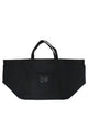Needles Tool Tote Black Nylon Large Shoulder Bag