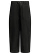 Needles Fatigue Black Cotton Parachute Pants