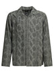 Needles Cowboy One-Up Grey Rayon Acetate Casual Shirt