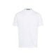 Canali White Cotton T-Shirt