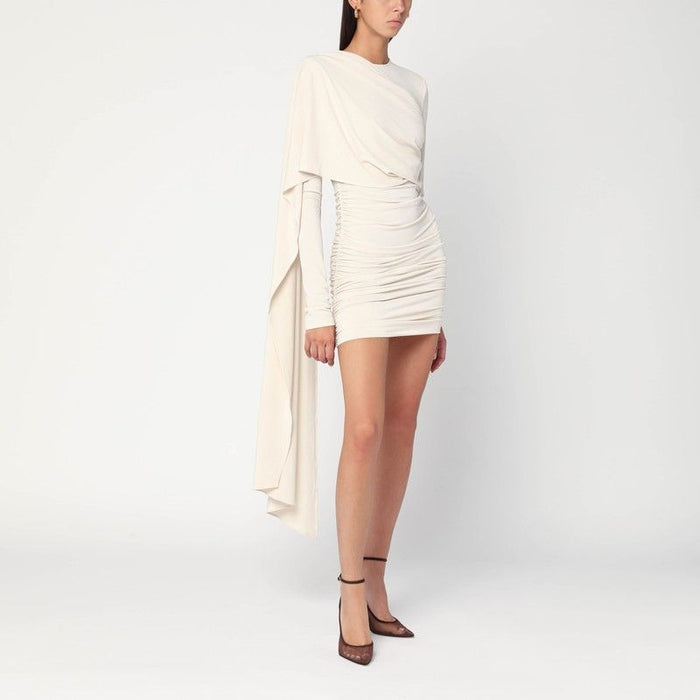 The Andamane  Xenia Ivory Mini Dress