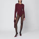 The Andamane  Xenia Rouge Noir Bodysuit