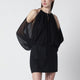 The Andamane Black Offshoulder Blouse