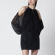 The Andamane Black Off-Shoulder Blouse