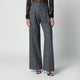 The Andamane Grey Wideleg Trousers