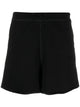Ganni Drawstring Organic Cotton Shorts