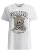 Ganni Leopard Relaxed T-Shirt