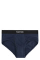 Tom Ford Logo-Waistband Cotton Briefs