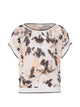 Liu Jo White Wool Floral Print Sweater