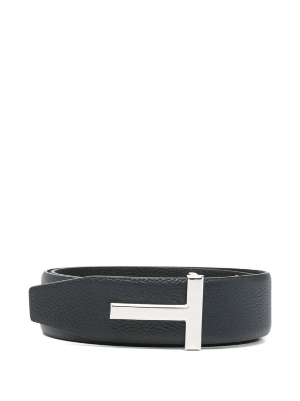 Tom Ford Blue Leather Belt