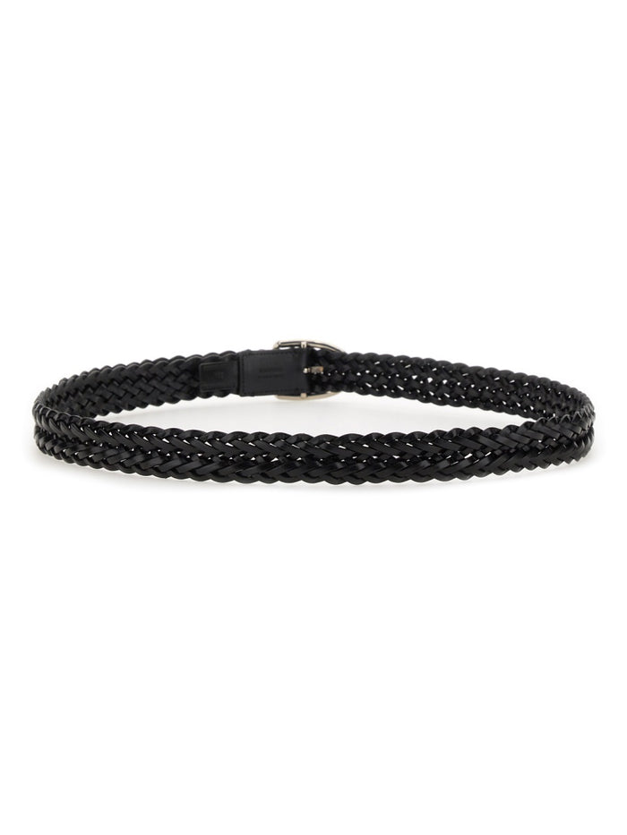 Tom Ford Black Calf Leather Belt