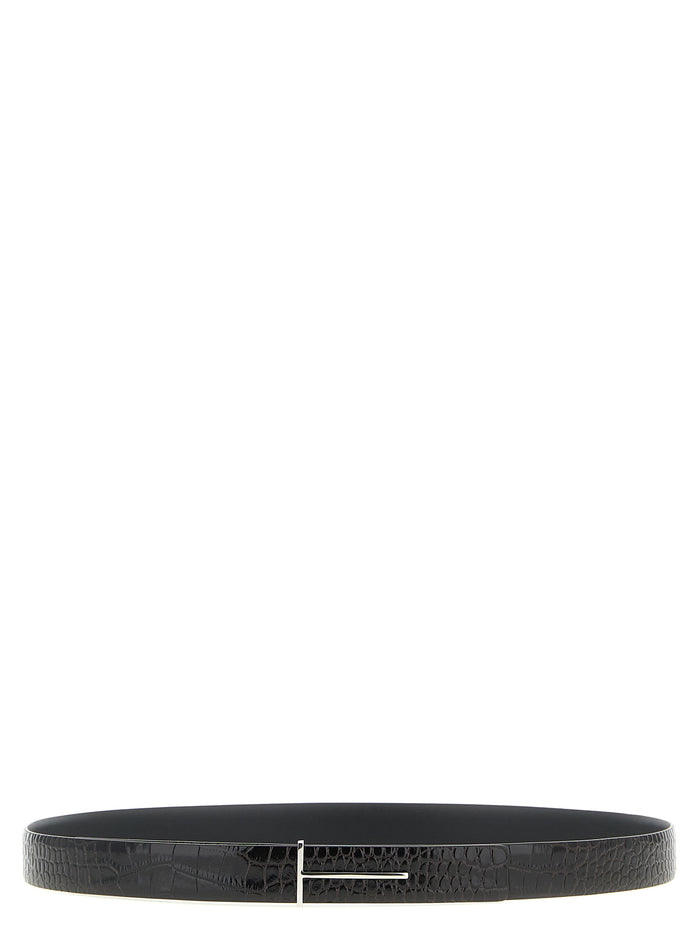 Tom Ford 'Slim T' Reversible Belt