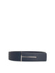 Tom Ford Navy Reversible Leather Belt