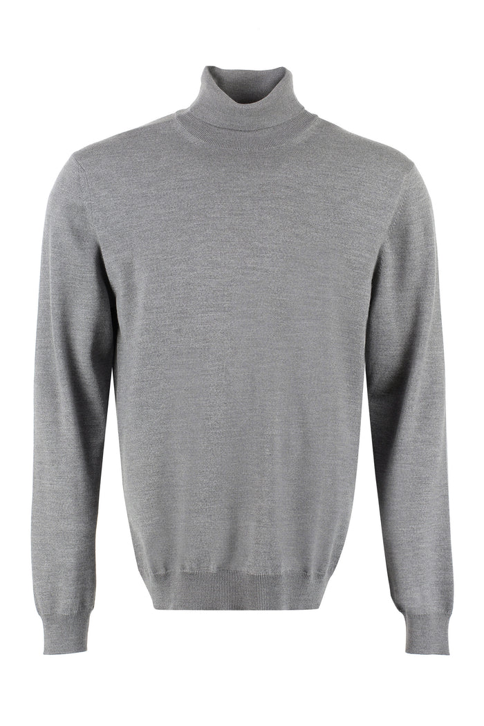 The (Alphabet) The (Knit) - Wool Turtleneck Sweater