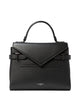 Le Tanneur Black Calf Leather Handbag